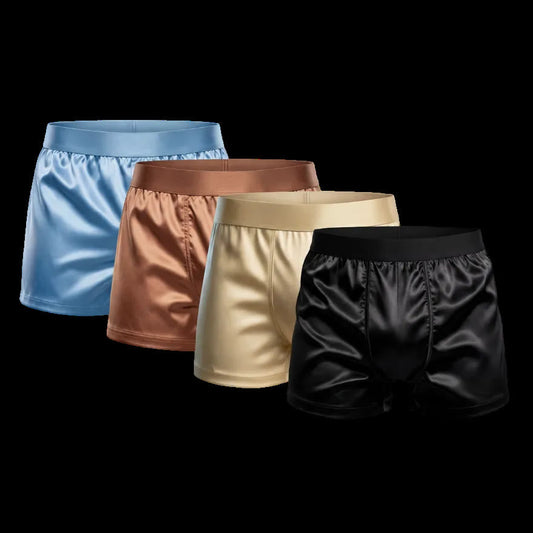 Boxers Reinvented: HUSH WEAR Premium Silk Boxer Shorts