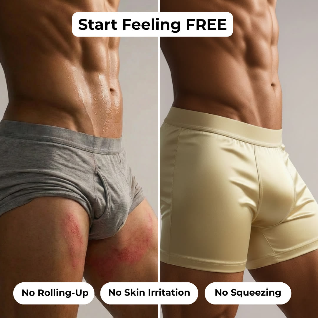 Boxers Reinvented: HUSH WEAR Premium Silk Boxer Shorts