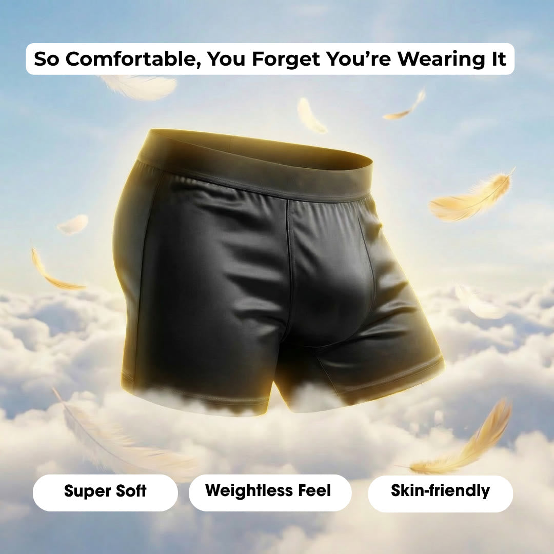 Boxers Reinvented: HUSH WEAR Premium Silk Boxer Shorts