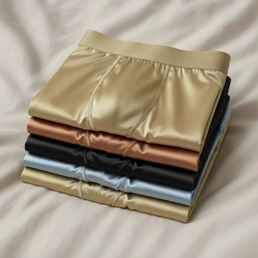 Boxers Reinvented: HUSH WEAR Premium Silk Boxer Shorts