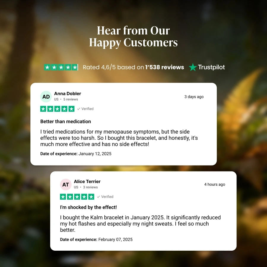 HUSH WEAR Bracelet | Your Natural Menopause Solution